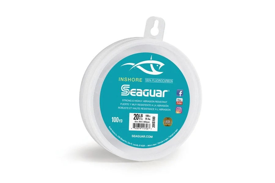 Seaguar 80IS100 In Shore Fluorocarbon 100 yd 80 lb test UPC